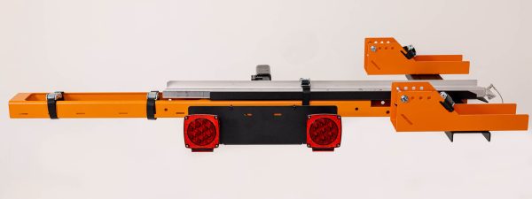 Front view of Rack N Ride Tricycle hitch carrier showing the complete assembly