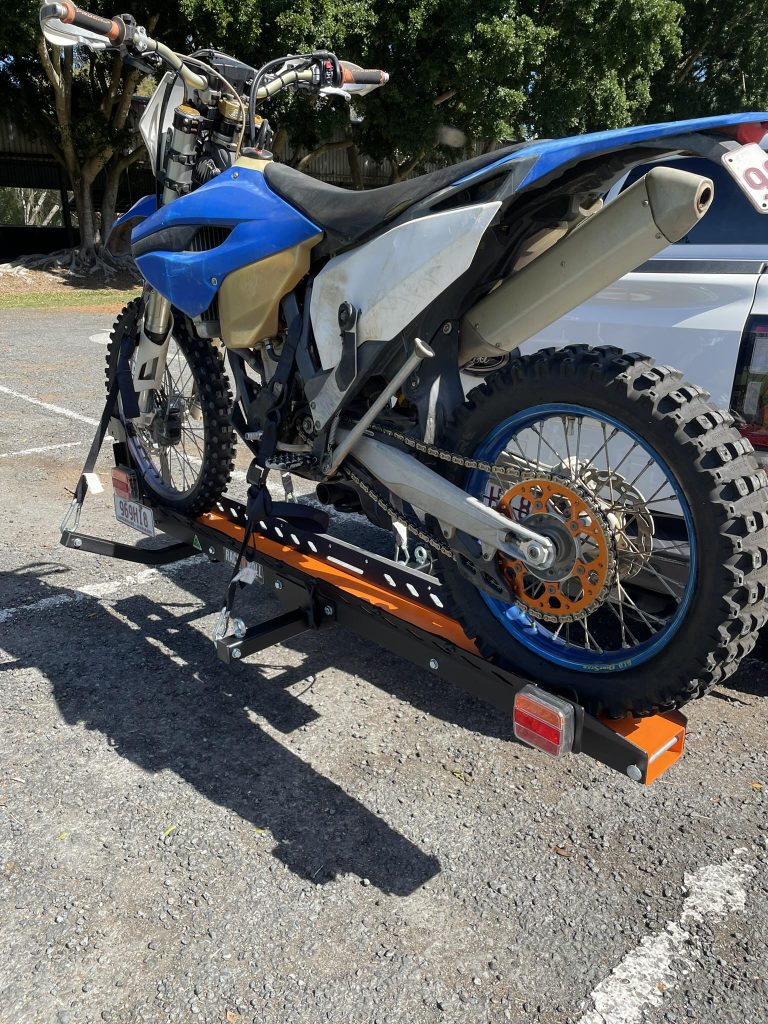 MX PLUS Motorcycle Hitch Carrier is a versatile heavy-duty Rack